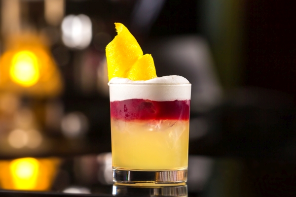 Viskikokteil New York Sour